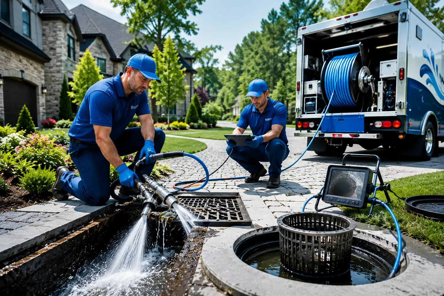 Local outdoor drain cleaning professionals in Concord, MA
